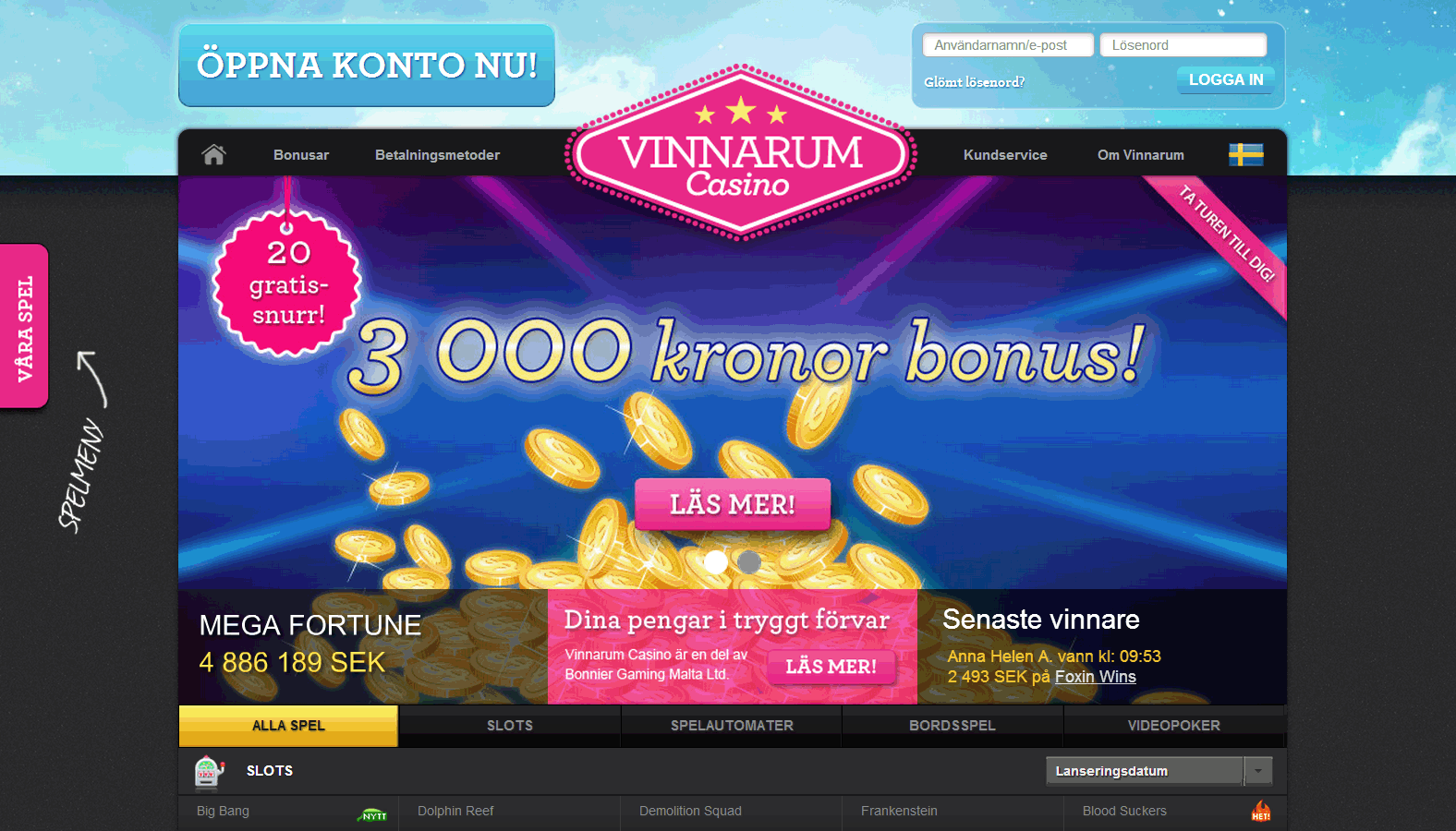 casino bonus